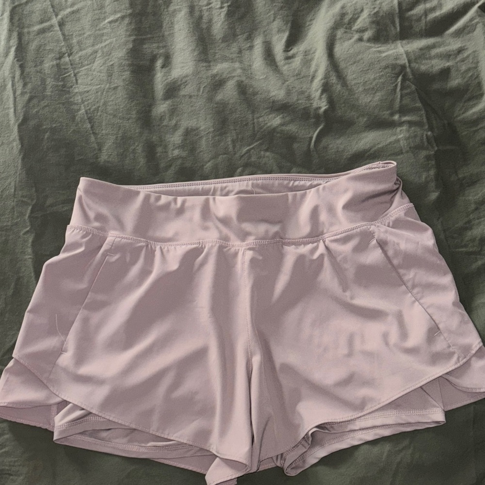 BUNDLE FOR DISCOUNT- Women's taupe running Shorts fits like a Medium